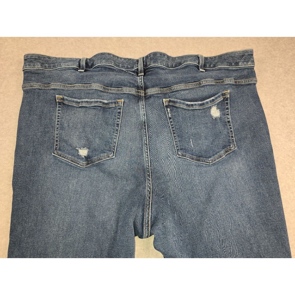 Lane Bryant Flex Magic Waistband Distressed High-rise Skinny Size 28 - Picture 7 of 7